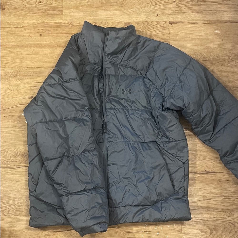 Under Armour Men's Charcoal Puffer Jacket